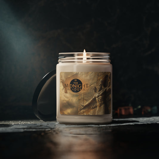 Anunnaki Gold -  Cinnamon Vanilla Scented Soy Candle, 9oz